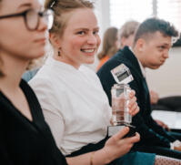 LGT Bank Competition Finalists have their Presentation at Lyceum Alpinum.